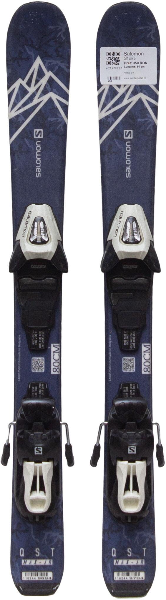 Skis d'occasion - SALOMON QST MAX Jr, 80 cm, Très bon état 2/4