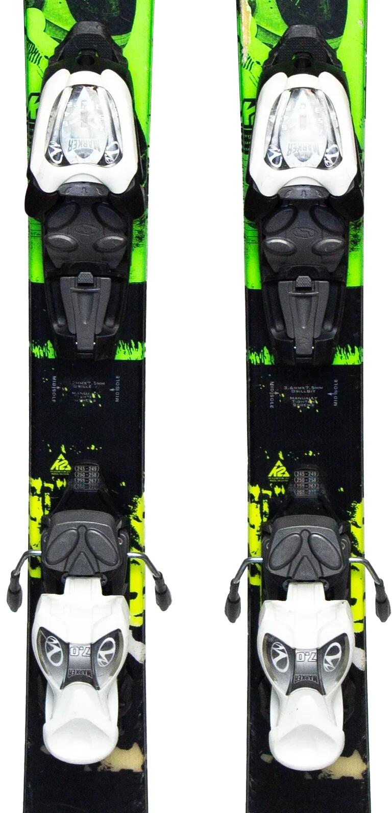 Skis d'occasion - K2 Juvy Freestyle, 129 cm, Bon état 4/4