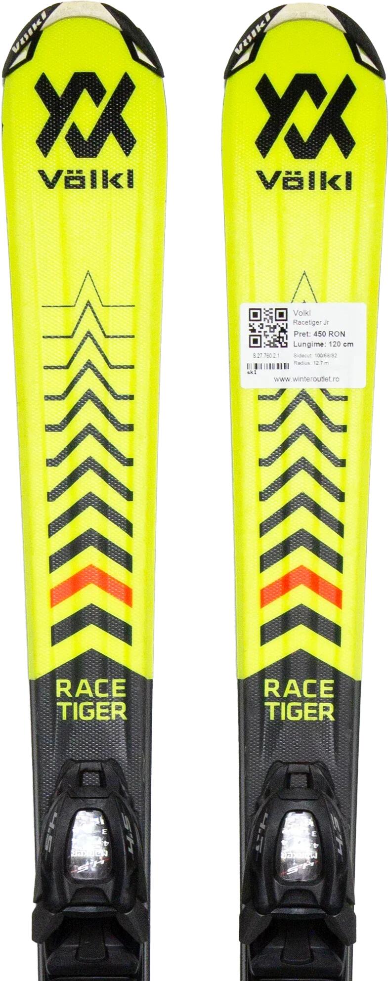 VÖLKL Skis d'occasion - VOLKL Racetiger Jr, 130 cm, Très bon état