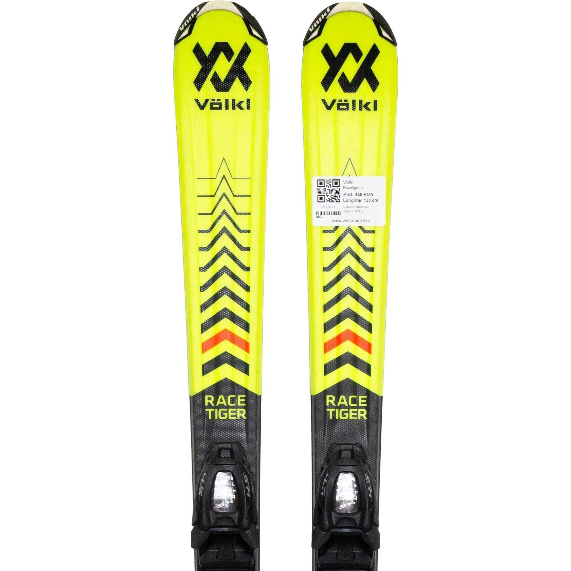 VÖLKL 2ND LIFE - VOLKL Racetiger Jr, 130 cm, Velmi dobrý stav