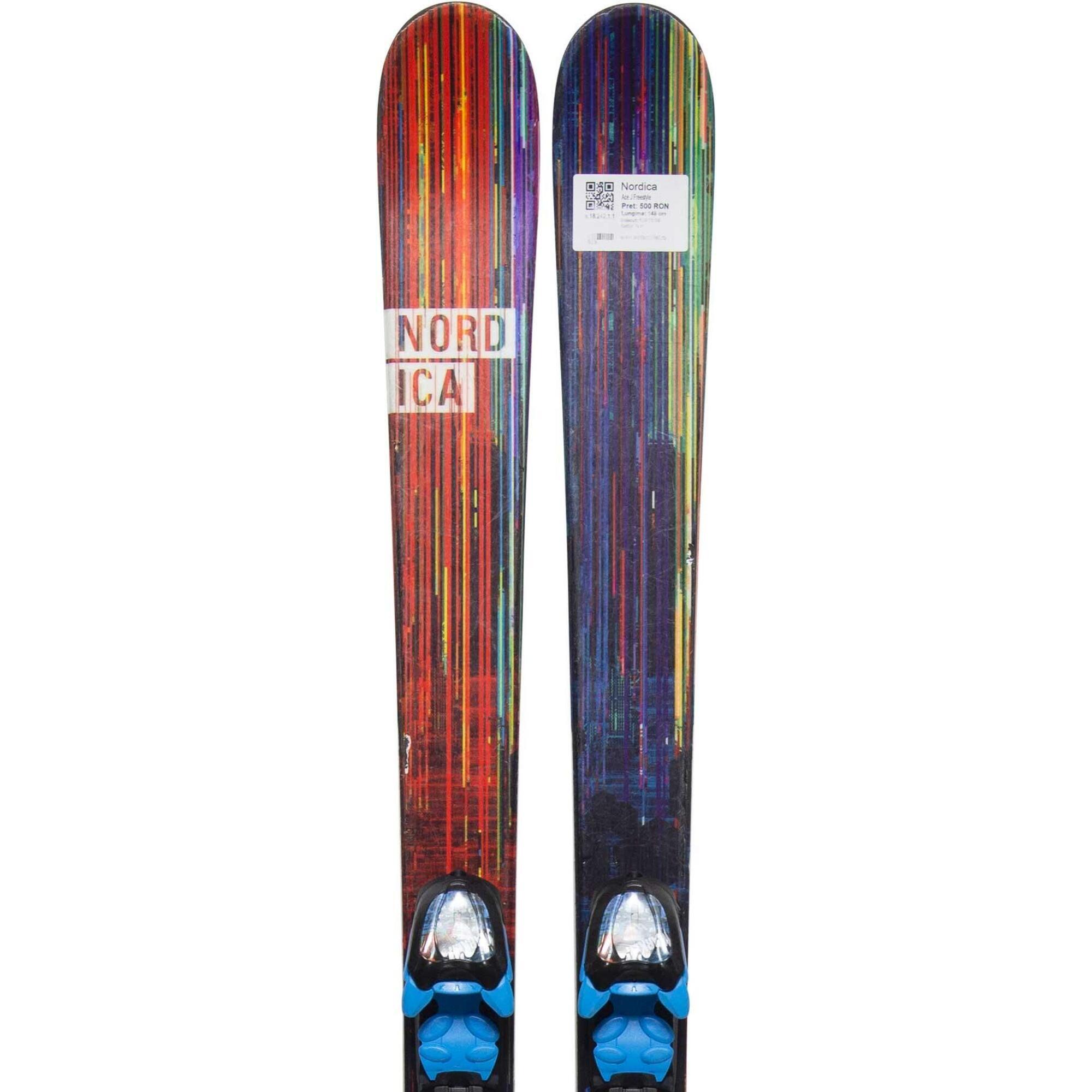 NORDICA 2ND LIFE - NORDICA Ace J Freestyle, 128 cm, Velmi dobrý stav