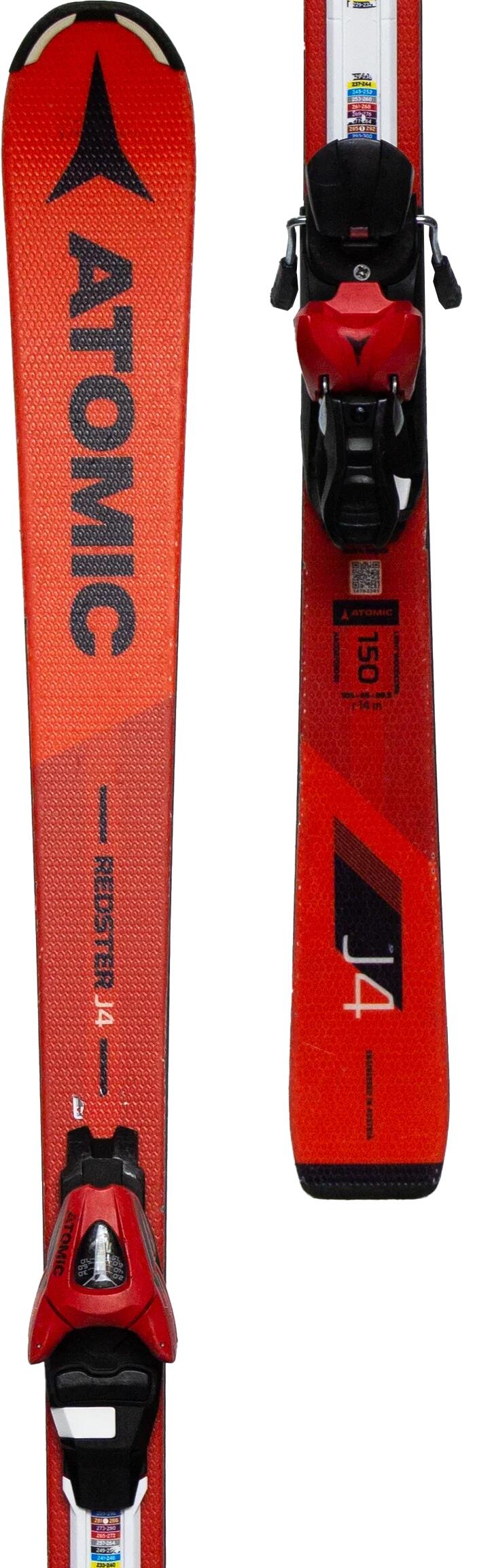 Használt gyereksíléc kötéssel - Atomic Redster J4 140cm 3/5