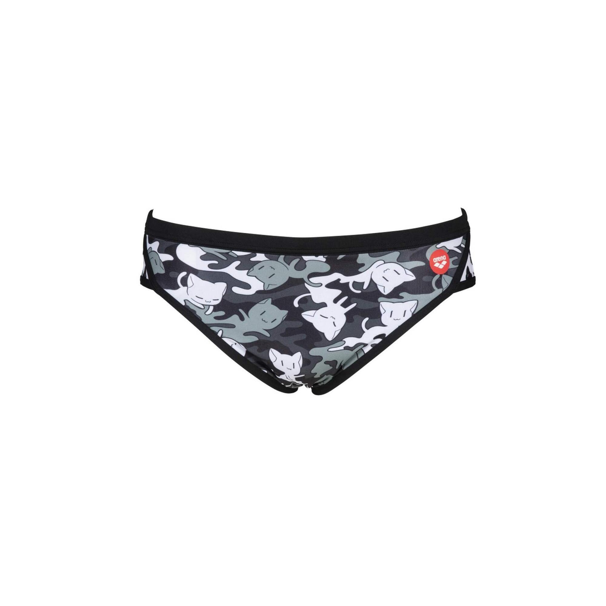 Slipy kąpielówki męskie Arena Crazy Camo Cats