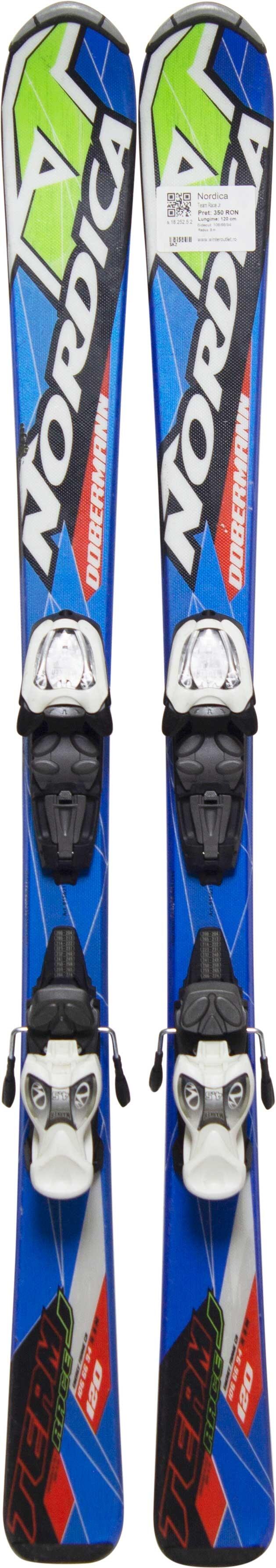 Skis d'occasion - NORDICA Team Race Jr, 120 cm, Très bon état 2/4