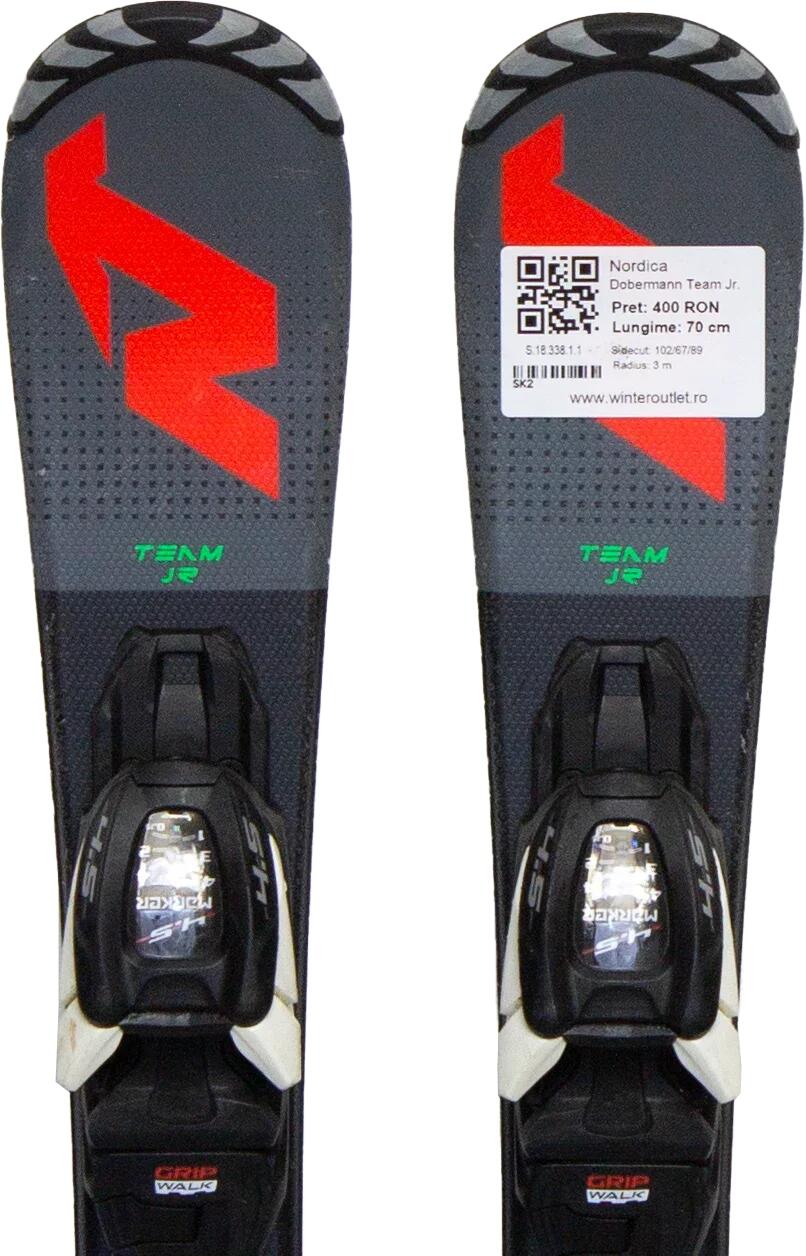 NORDICA Skis d'occasion - NORDICA Dobermann Team Jr., 90 cm, Très bon état