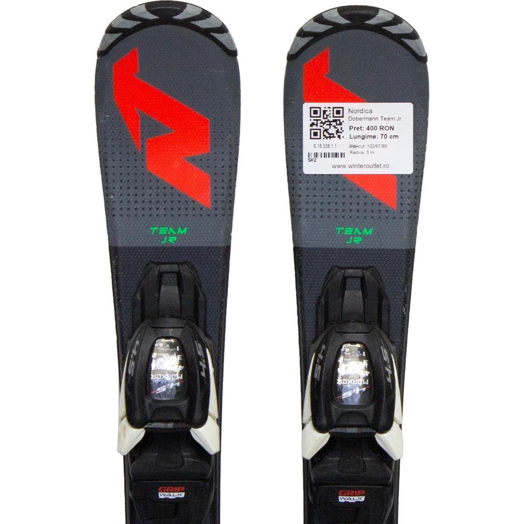 Second Life- Narty NORDICA Dobermann Team Jr., 80 cm - Stan bardzo dobry