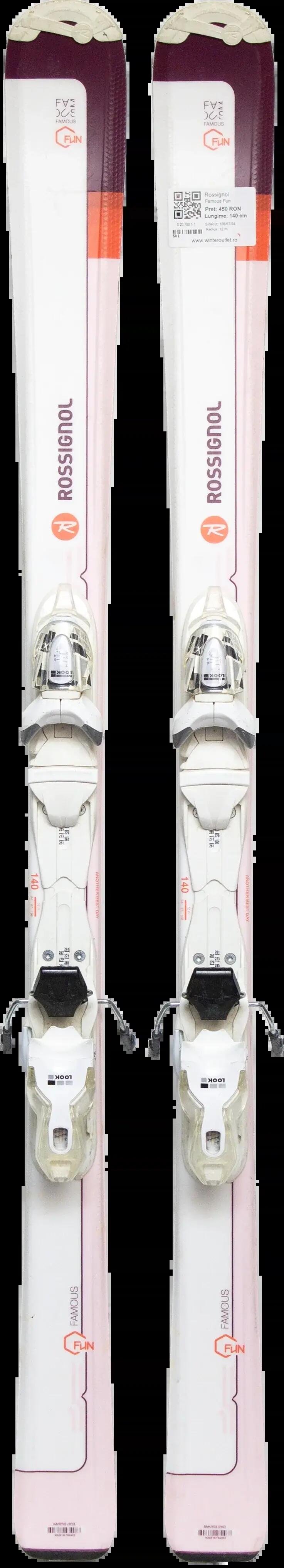 Refurbished - Ski Rossignol Famous Fun 140cm 2/5