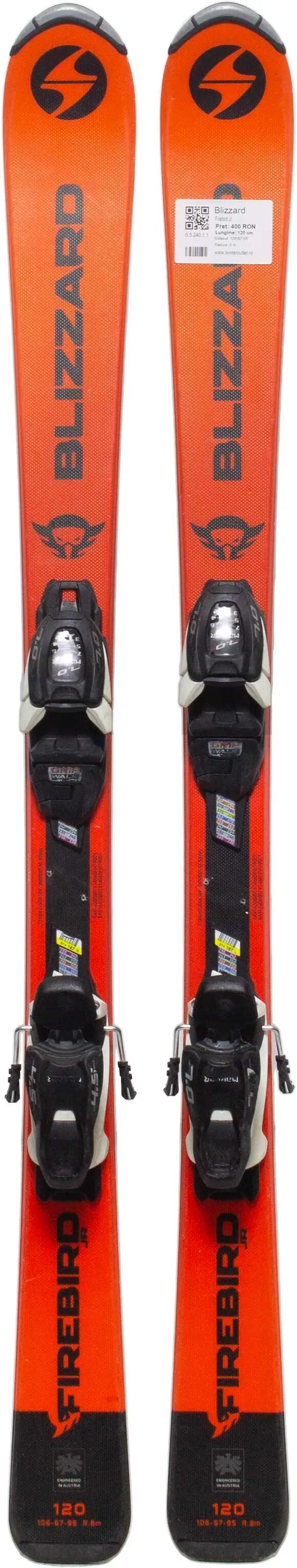 Tweedehands - Ski’s Blizzard Firebird Jr 120cm 3/5