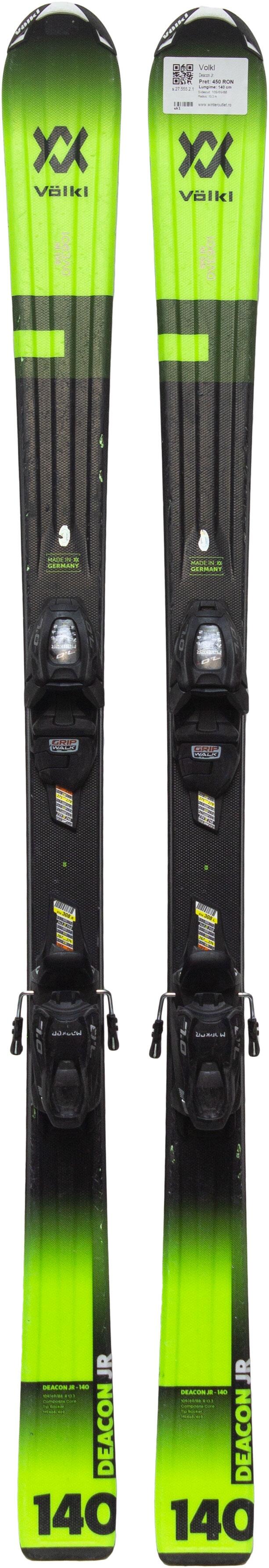 Reconditionné - Skis enfant Volkl Deacon Jr. 120cm 2/4