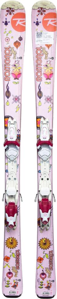 Second Life- Narty ROSSIGNOL Fun Girl, 130 cm - Stan bardzo dobry