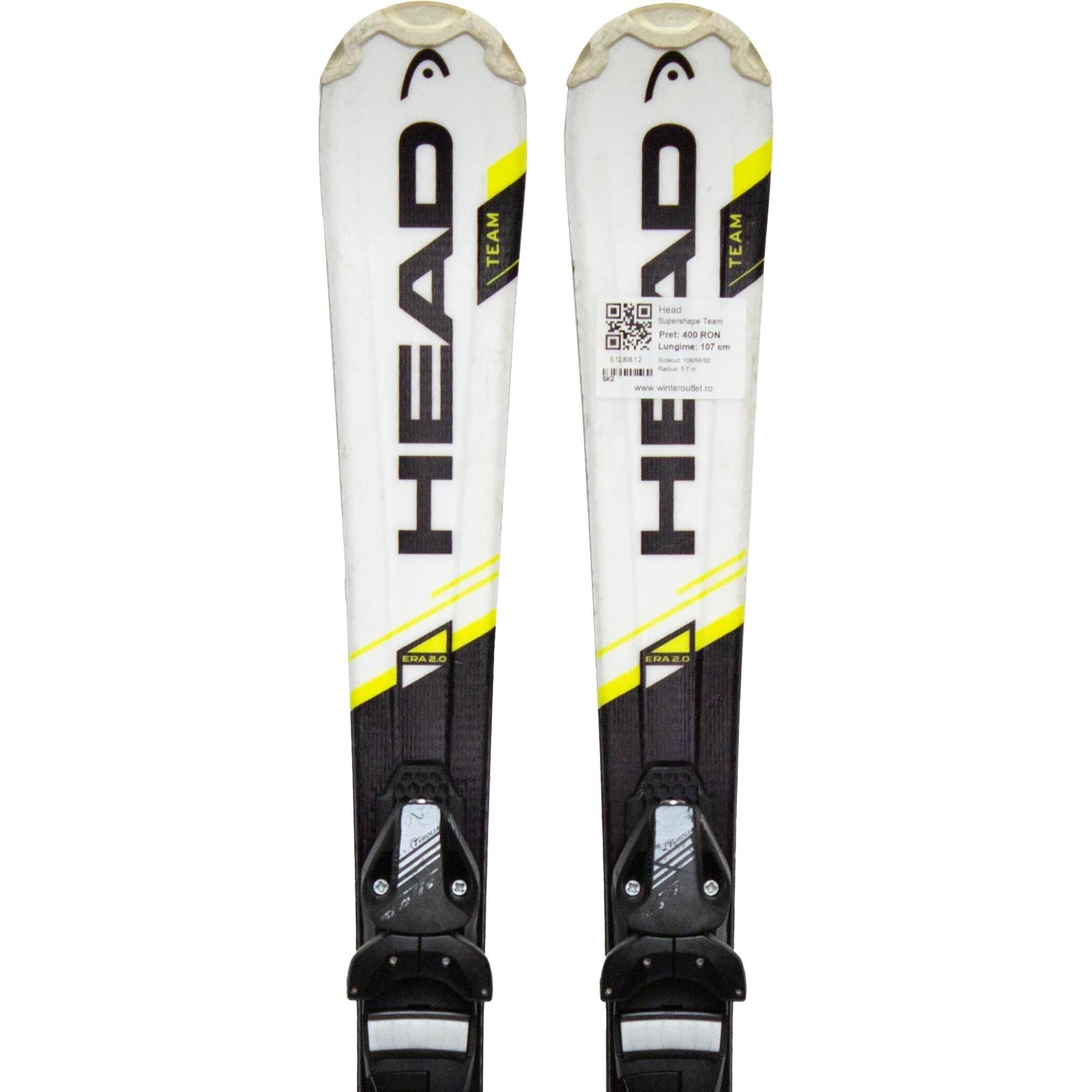 HEAD 2ND LIFE - HEAD Supershape Team, 107 cm, Velmi dobrý stav