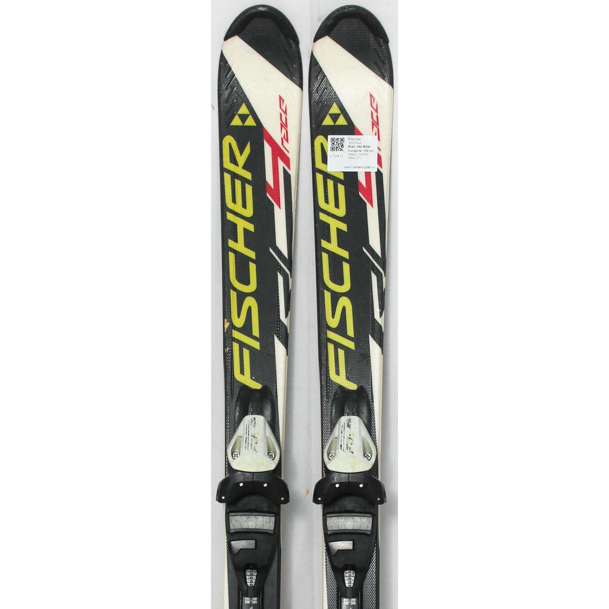 Second Life- Narty FISCHER RC4 Race, 120 cm - Stan dobry