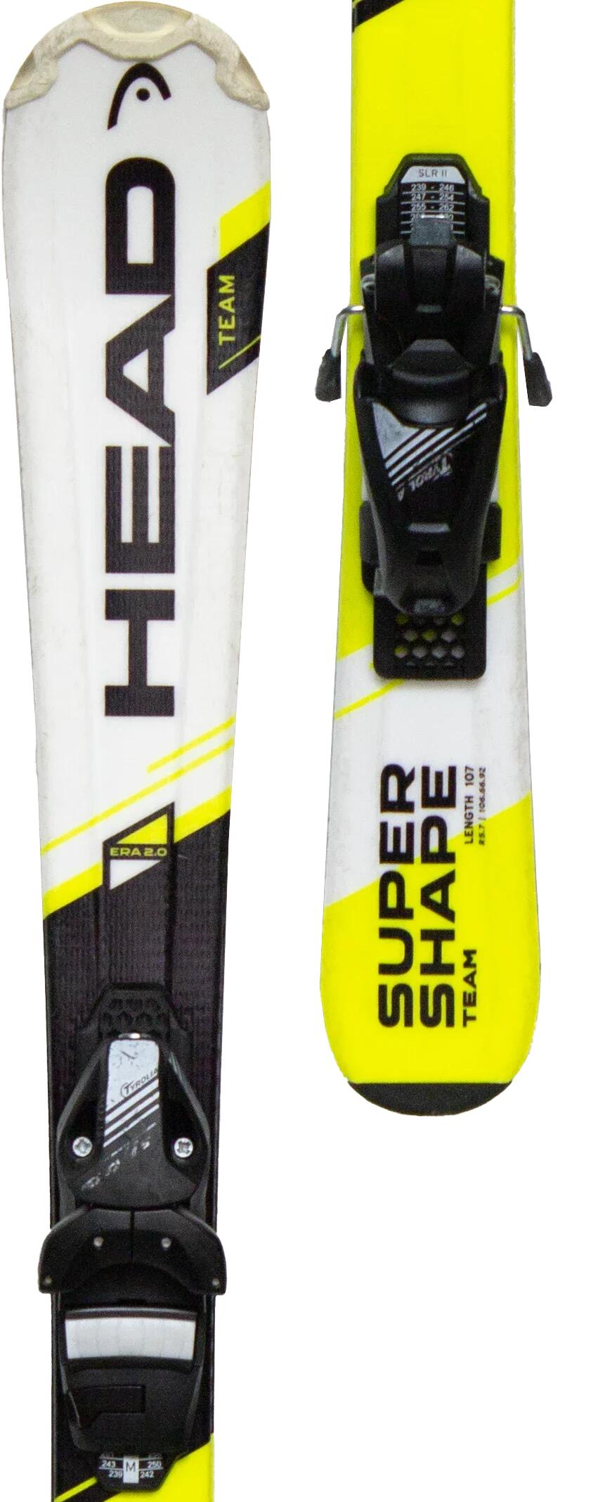 Skis d'occasion - HEAD Supershape Team, 107 cm, Très bon état 3/4