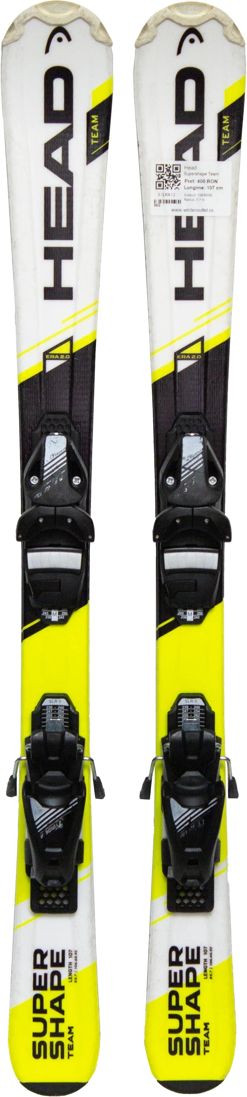 Skis d'occasion - HEAD Supershape Team, 107 cm, Très bon état 2/4