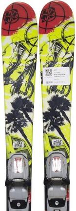 Skis d'occasion - K2 Juvy Freestyle, 119 cm, Très bon état