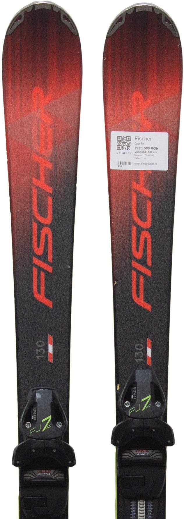 FISCHER Skis d'occasion - FISCHER Curve Pro, 120 cm, Bon état