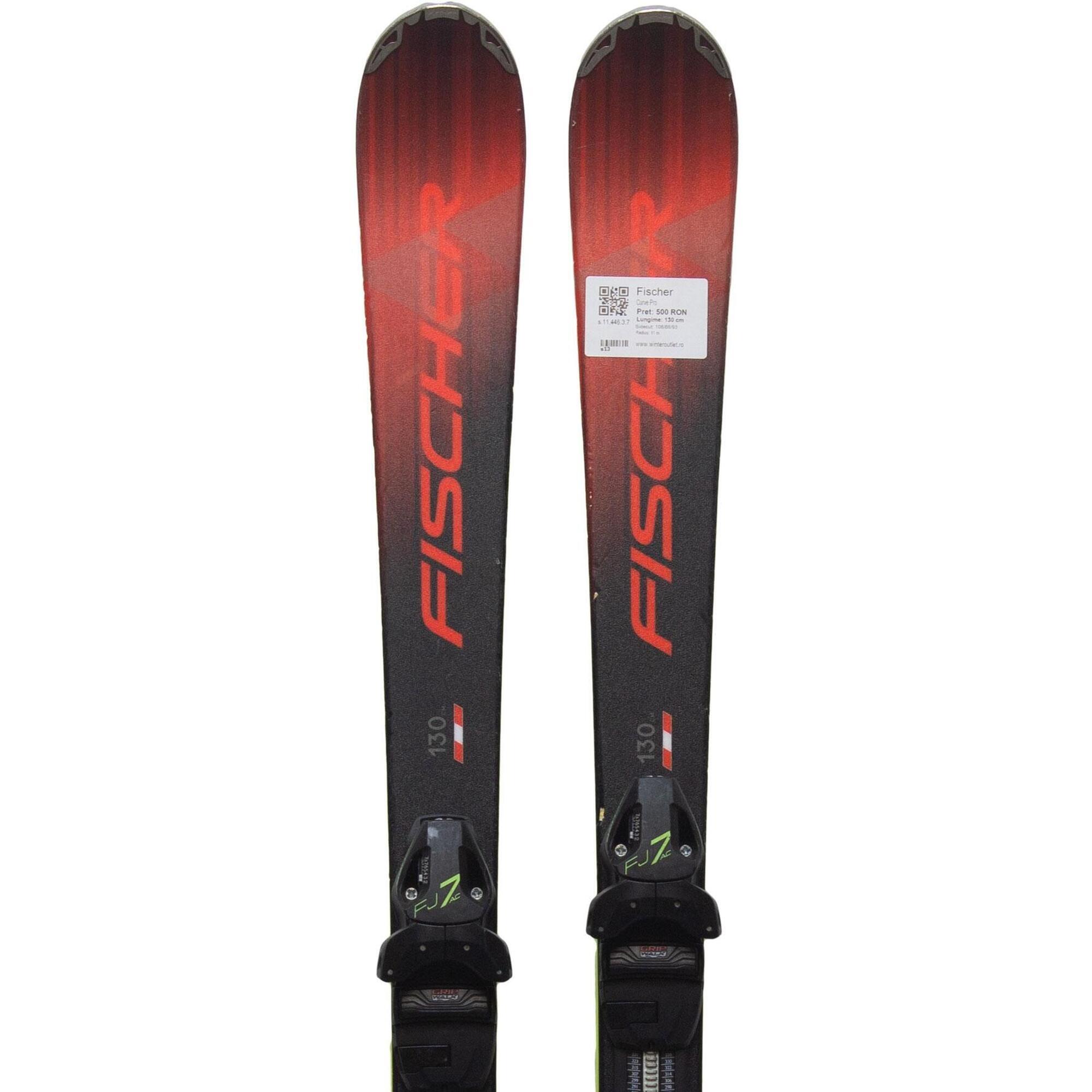 FISCHER 2ND LIFE - FISCHER Curve Pro, 130 cm, Dobrý stav