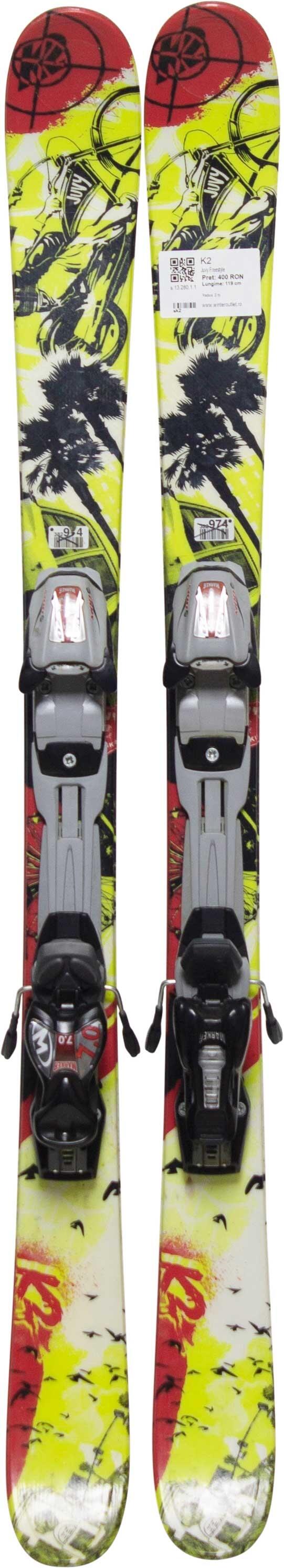 Second Life- Narty K2 Juvy Freestyle, 119 cm - Stan bardzo dobry 2/4