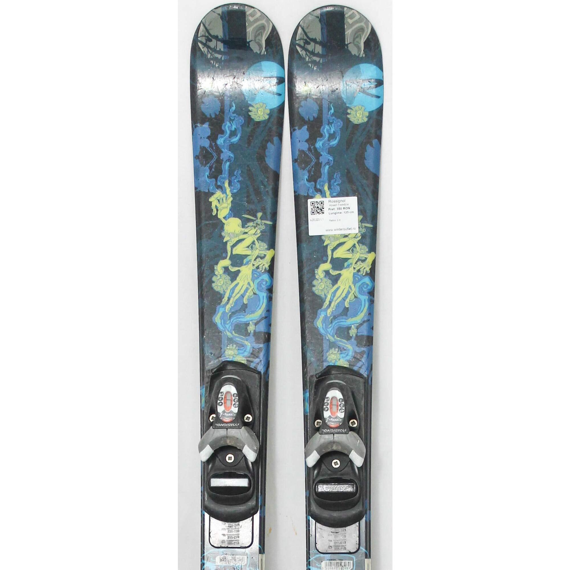 Second Life- Narty ROSSIGNOL Howell Freestyle, 125 cm, dobry stan