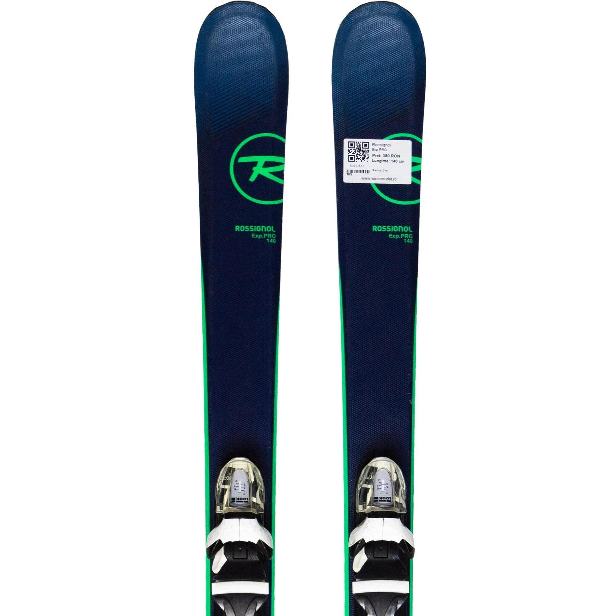 Second Life- Narty ROSSIGNOL Exp.PRO, 140 cm- Stan bardzo dobry