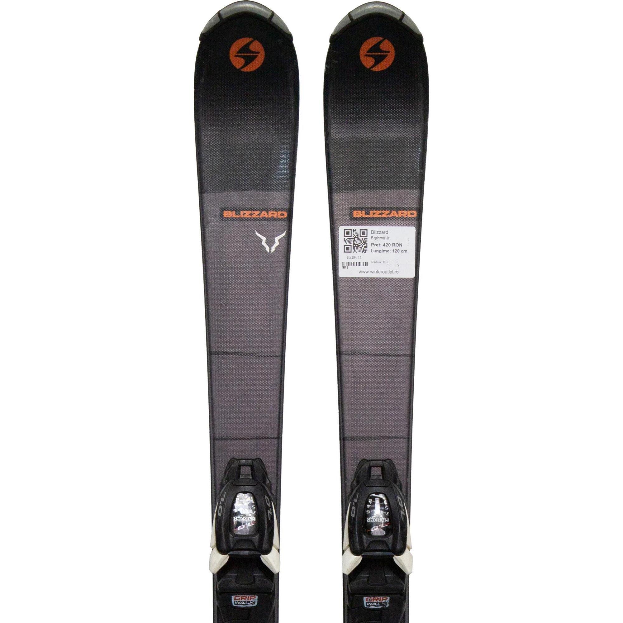 Używane narty - BLIZZARD Brahma Jr, 120 cm, stan bardzo dobry