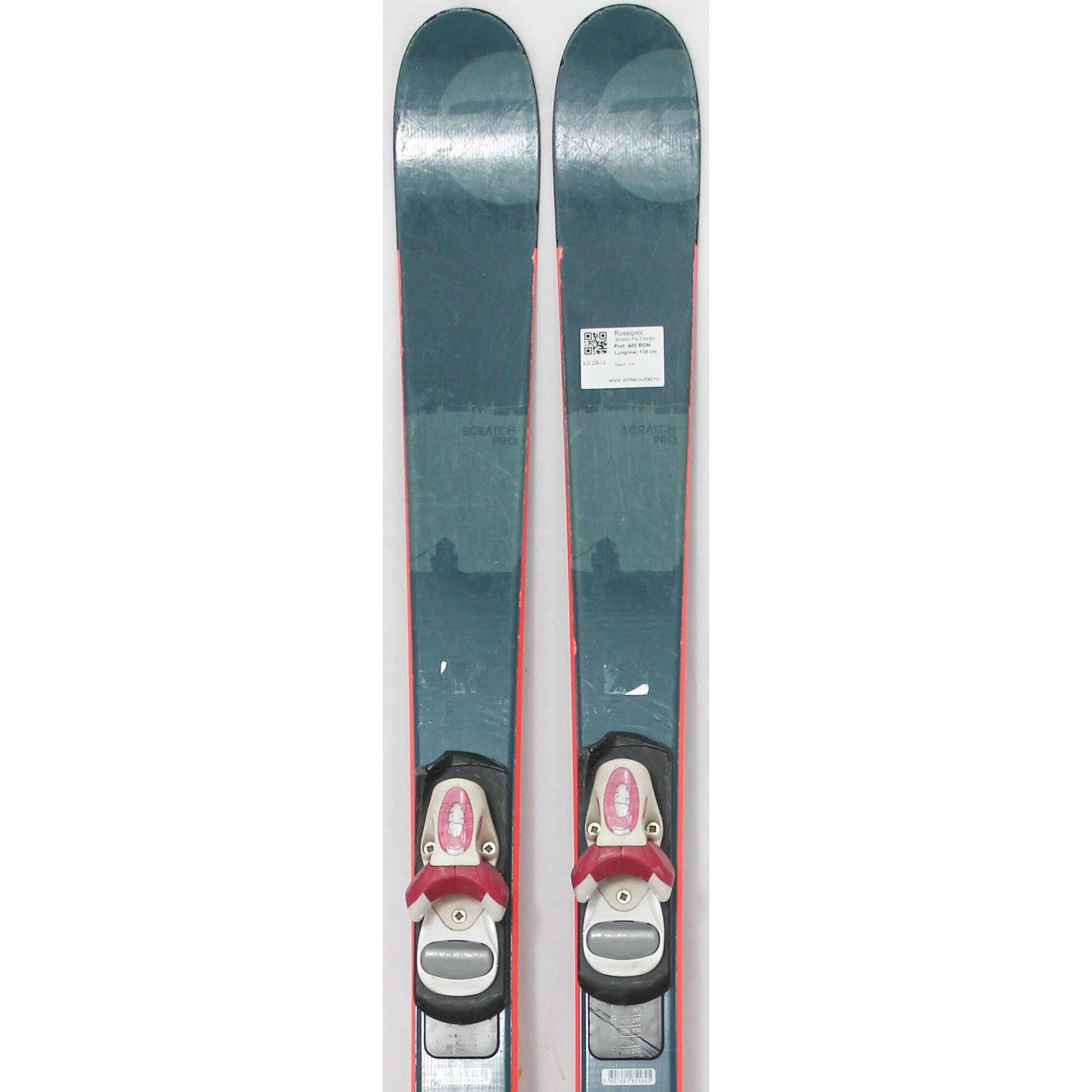 Second Life- Narty ROSSIGNOL Scratch Pro Freestyle, 138 cm- Stan zadowalający