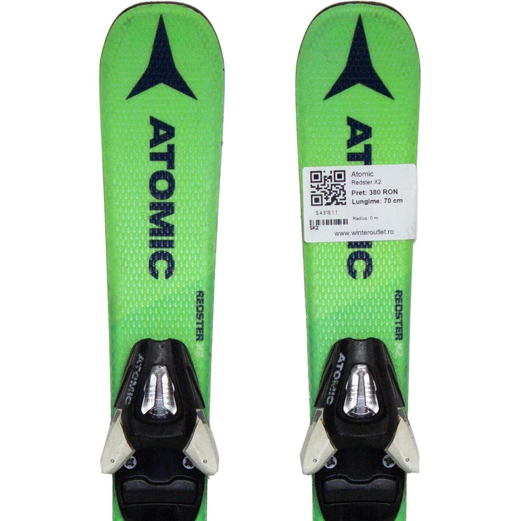 Second Life- Narty ATOMIC Redster X2, 90 cm - Stan bardzo dobry