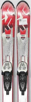 Skis d'occasion - K2 Strike Jr, 124 cm, Bon état