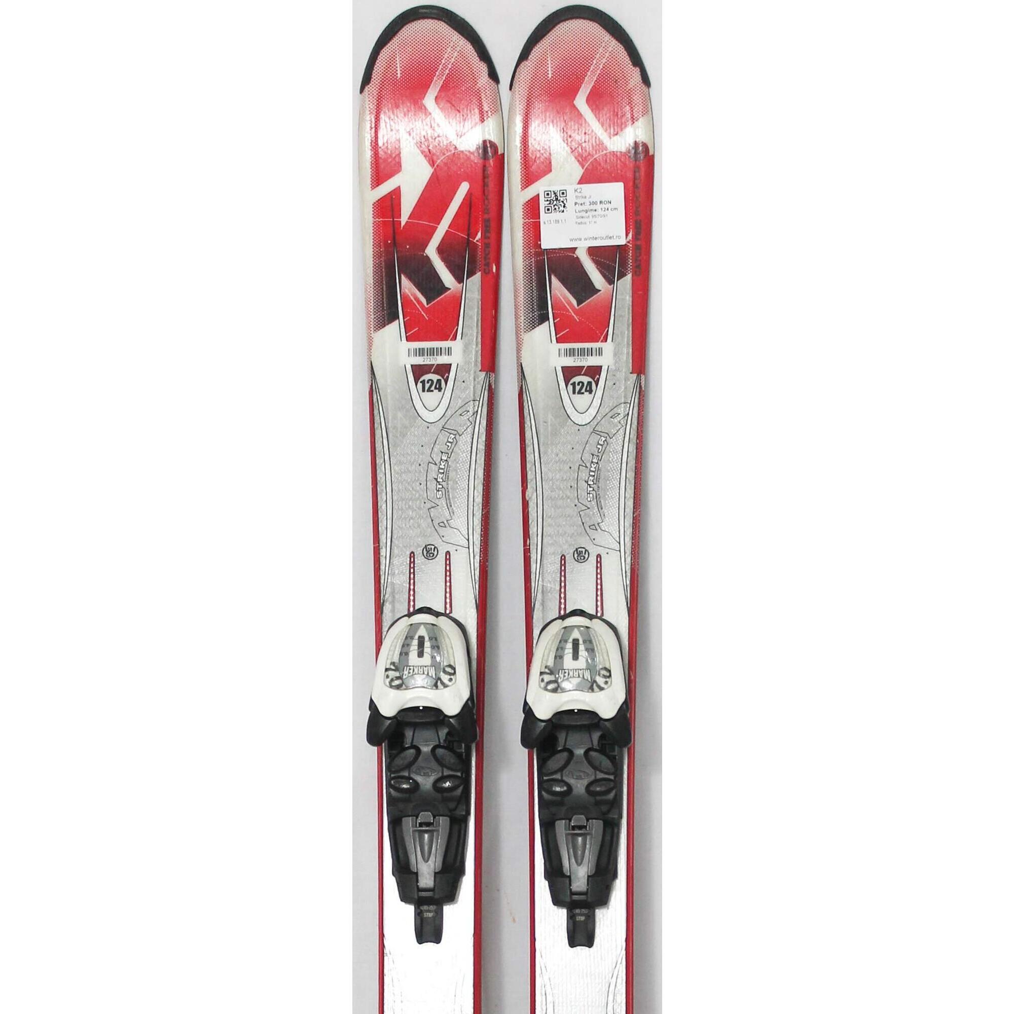 Second Life- Narty K2 Strike Jr, 124 cm, stan dobry