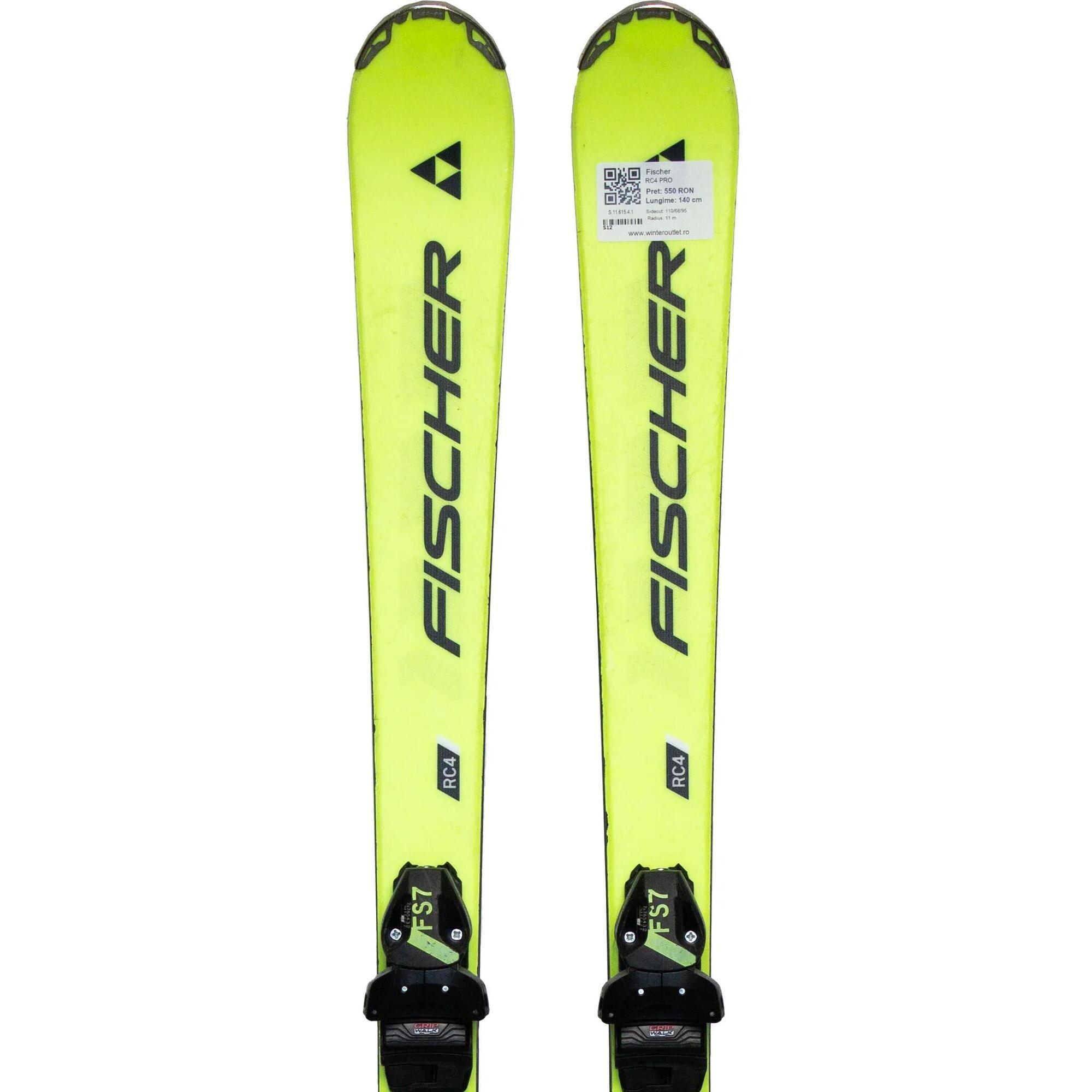 FISCHER 2ND LIFE - FISCHER RC4 PRO, 130 cm, Dobrý stav