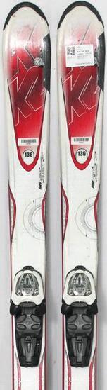Skis d'occasion - K2 Strike Jr, 124 cm, Bon état
