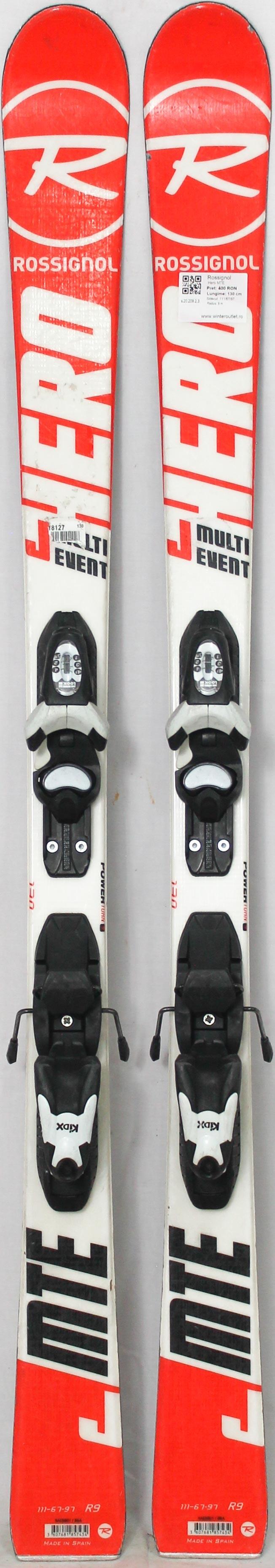 Second Life- Narty ROSSIGNOL Hero MTE, 130 cm - Stan dobry 2/4