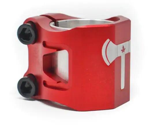 TRYNYTY Trynyty Lumberjaxe Double Pinça Trotinete Freestyle - Vermelho