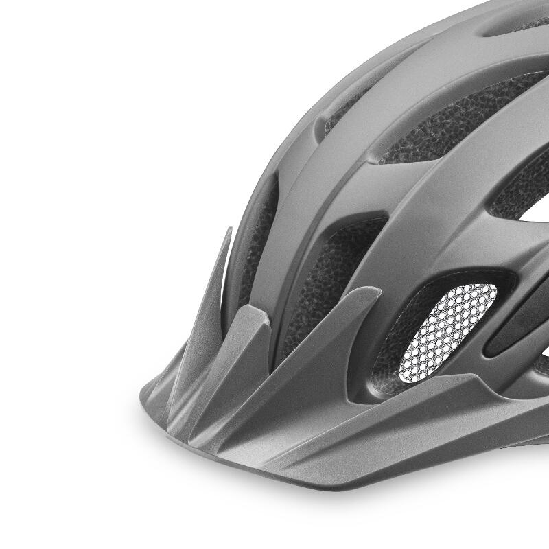 Casco da bici Cliff – Tecnologia in-mold – Grigio 3/5