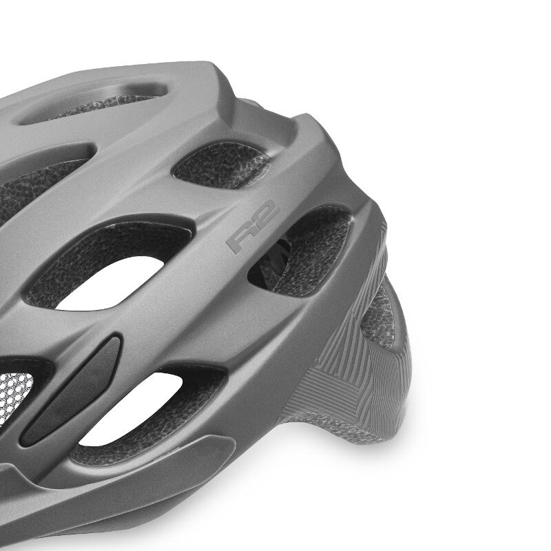 Casco da bici Cliff – Tecnologia in-mold – Grigio 2/5