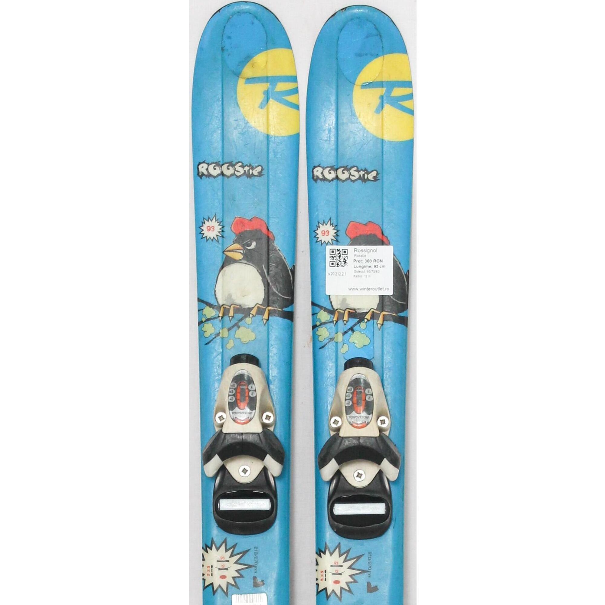 Second Life- Narty ROSSIGNOL Roostie, 80 cm- Stan bardzo dobry