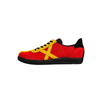 Zapatillas Munich Arquero HBPS 14 con Talón Deslizante Rojo