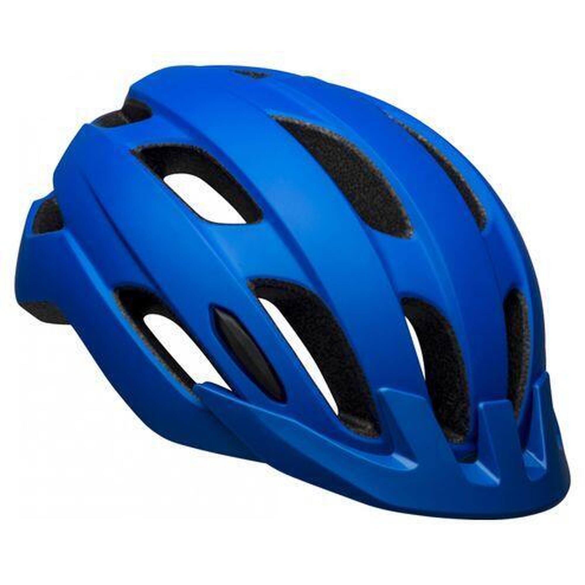 Bell - Casque Bell Trace Mat Bleu - Casque - Bleu|gris - 40 M - Decathlon