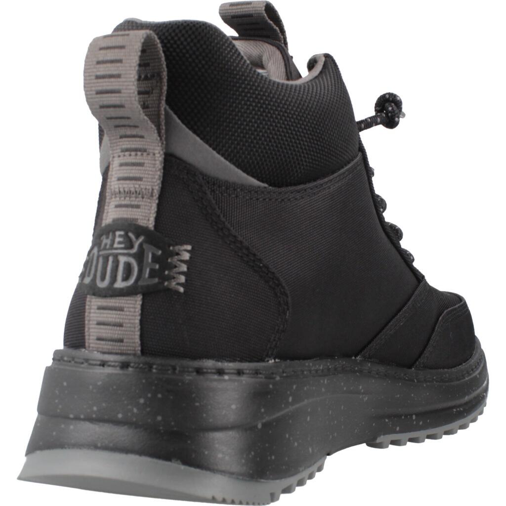 Baskets Hey Dude Modèle Tahoe Nylon Couleur Noir 3/5