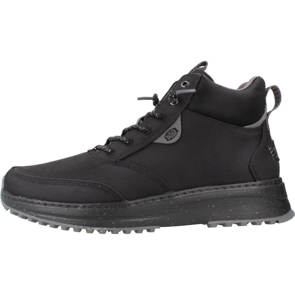 Baskets Hey Dude Modèle Tahoe Nylon Couleur Noir 2/5