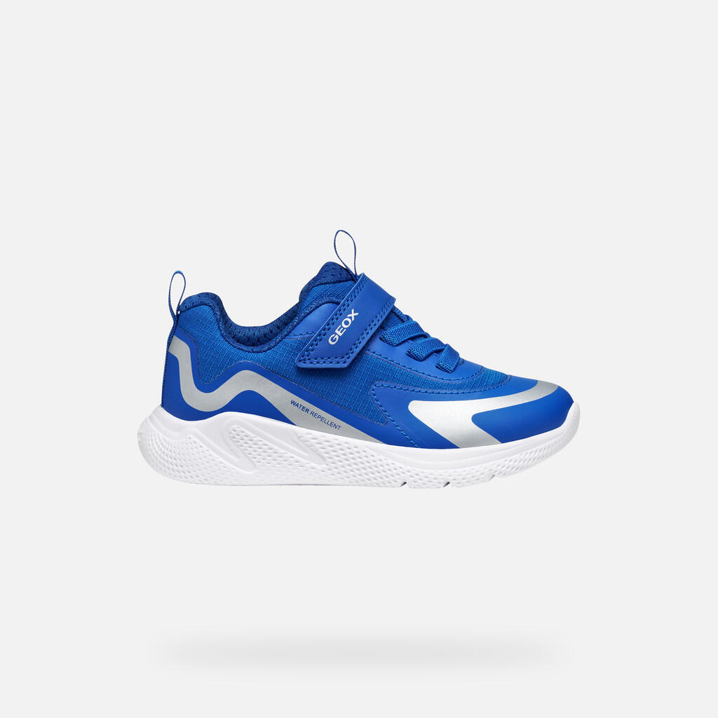 Baskets Garçon SPRINTYE   BOY Bleu Roi 2/7
