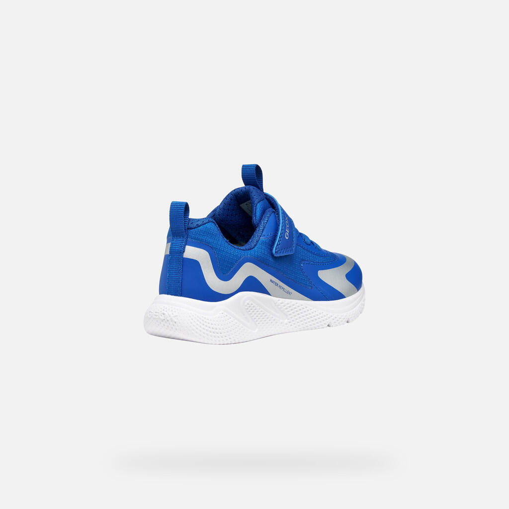 Baskets Garçon SPRINTYE   BOY Bleu Roi 6/7