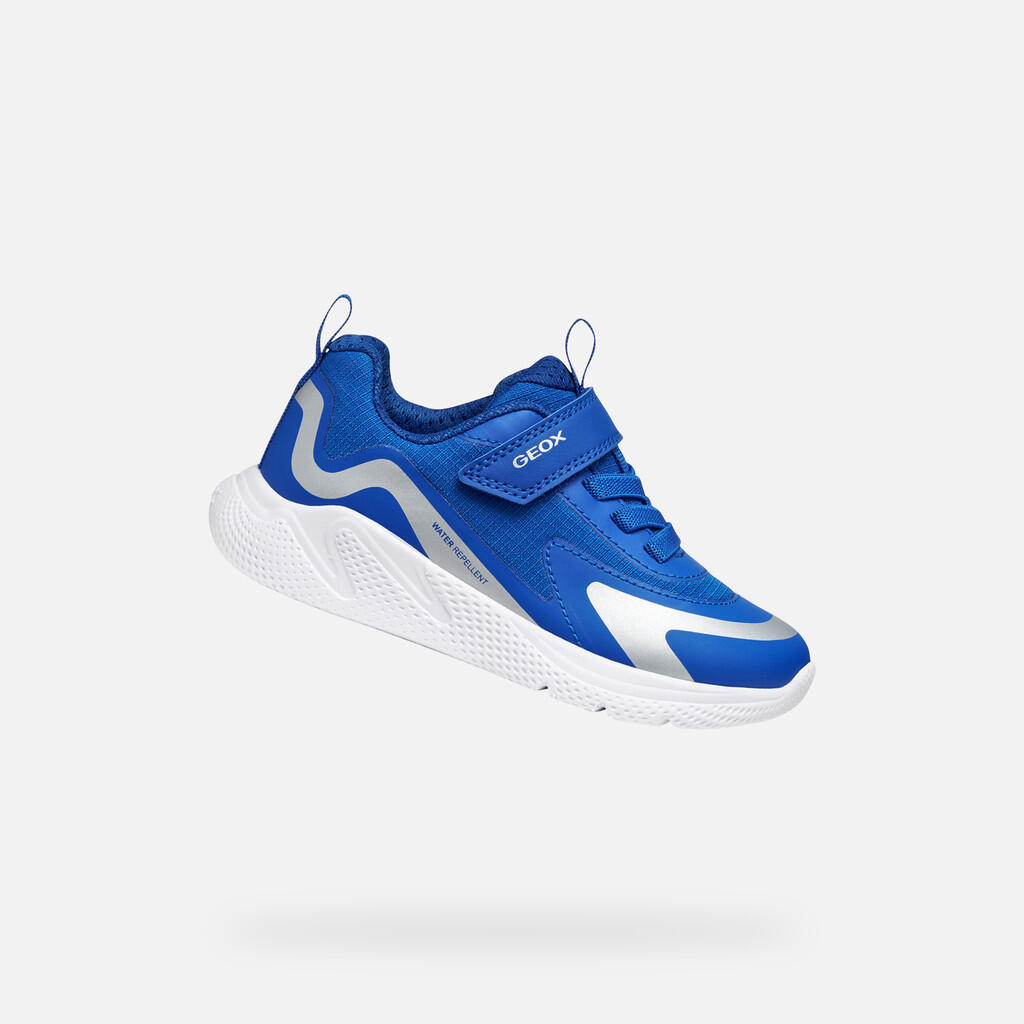 Baskets Garçon SPRINTYE   BOY Bleu Roi 1/7