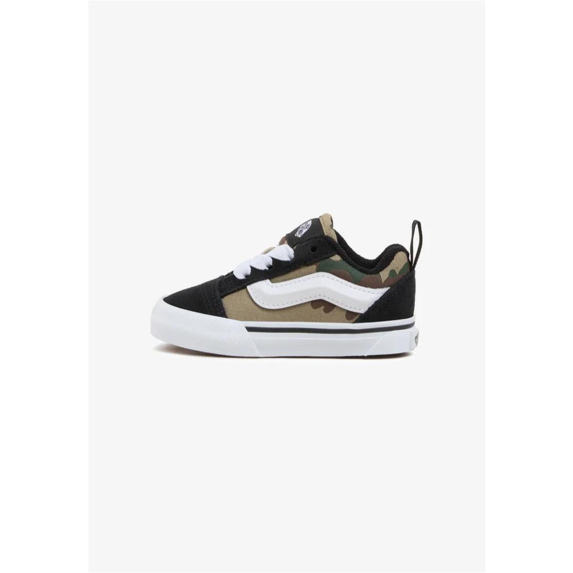 Vans - Baskets Vans Modèle Knu Skool Elastic Lace Couleur Imprimé Animalier - Baskets - Noir - Decathlon