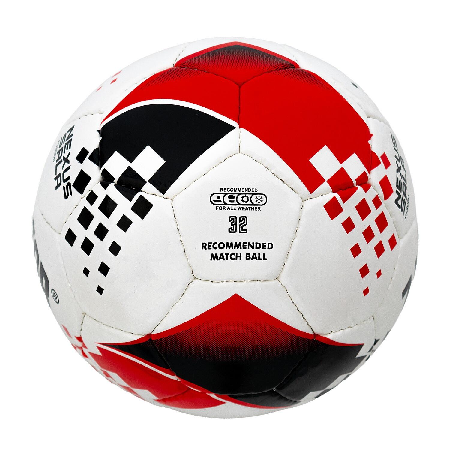 Balón Fútbol Sala Zastor Nexus 58FS3000 Red T-58 4/5