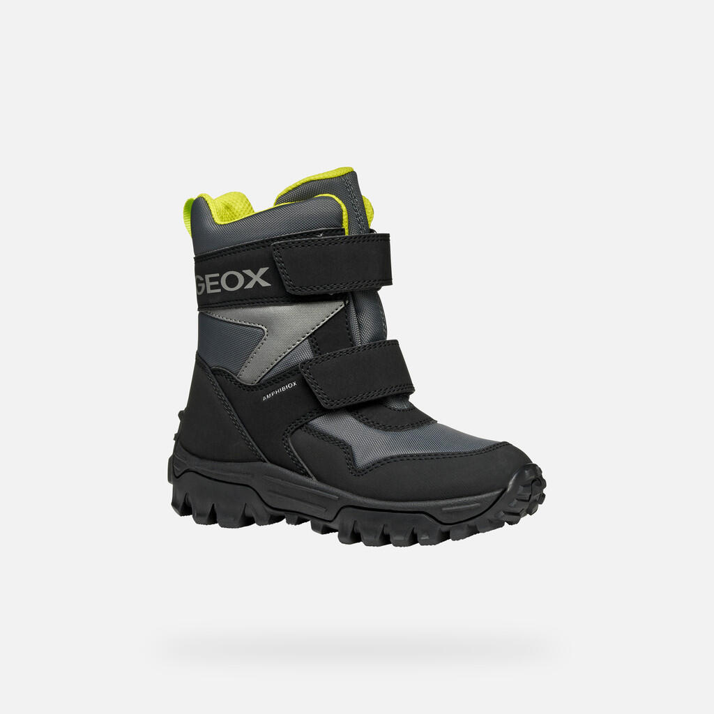 Bottes Garçon HIMALAYA ABX BOY Gris Foncé/Citron Vert 4/7