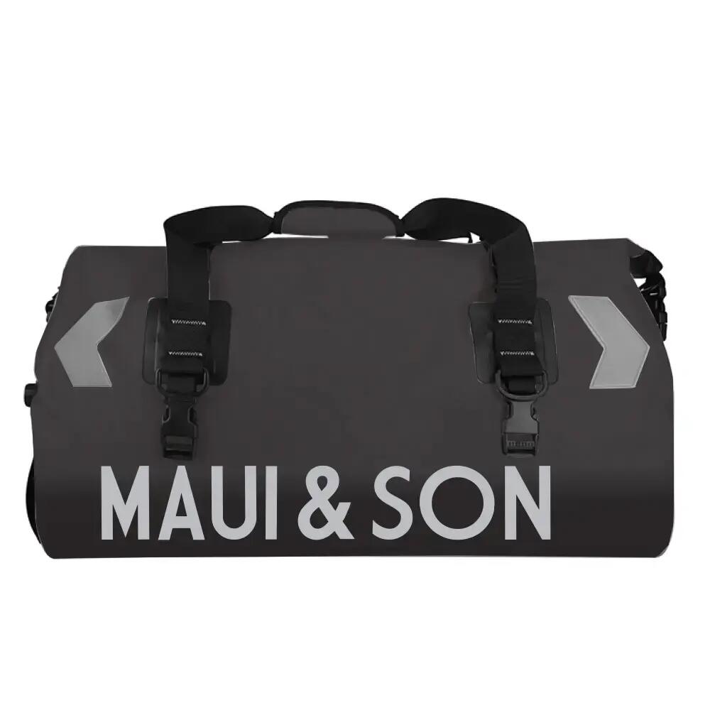 Geantă voiaj impermeabilă Maui And Sons 55L - Negru 3/3