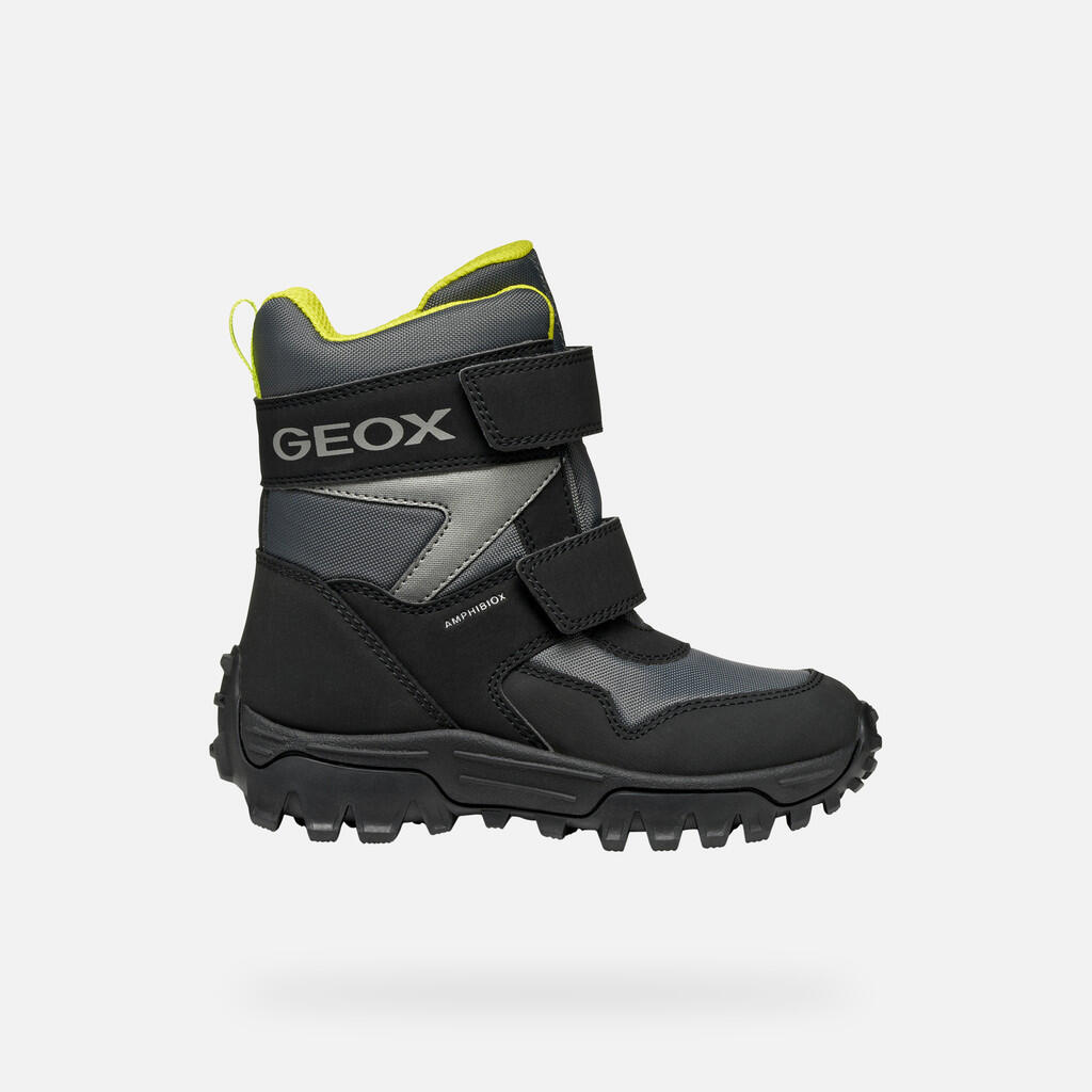 Bottes Garçon HIMALAYA ABX BOY Gris Foncé/Citron Vert 2/7
