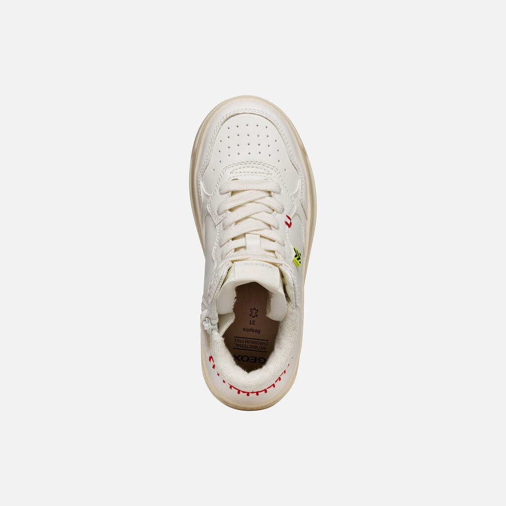 Baskets Fille LESTRELLA GIRL Blanc 7/7