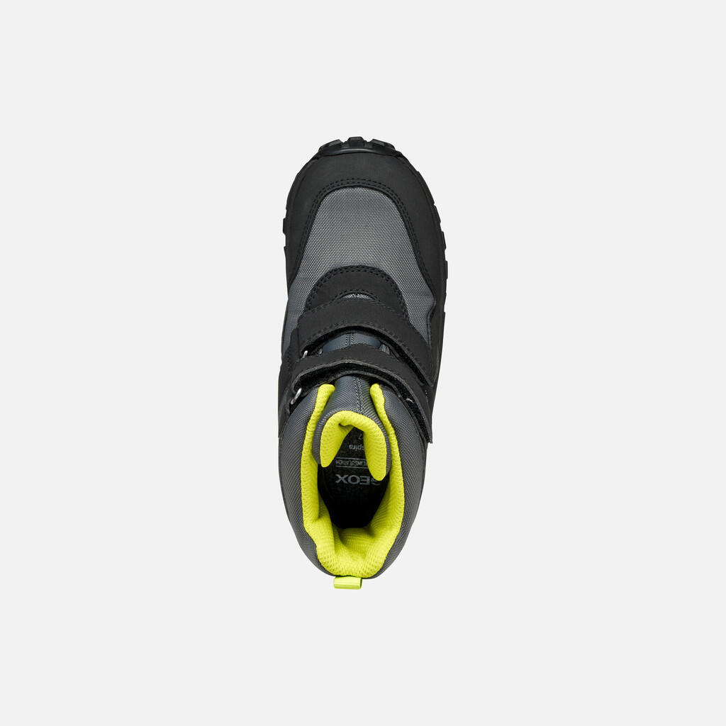 Bottes Garçon HIMALAYA ABX BOY Gris Foncé/Citron Vert 7/7